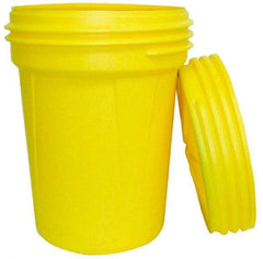 Eagle - 30 Gallon Closure Capacity, Screw On Closure, Yellow Lab Pack - 5 Gallon Container, Polyethylene, 396 Lb. Capacity, UN 1H2/X120/S; UN 1H2/Y180/S Listing - Eagle Tool & Supply