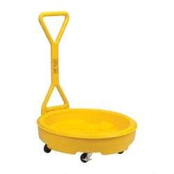 Eagle - Mobile Spill Containment Type: Wheeled Drum Tray w/Handle Number of Drums: 1 - Eagle Tool & Supply