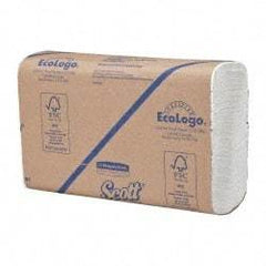 Scott - 1 Ply White Multi-Fold Paper Towels - 9-1/4" Wide - Eagle Tool & Supply