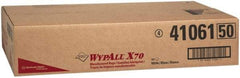 WypAll - X70 Dry Shop Towel/Industrial Wipes - 29-3/4" x 16" Sheet Size, White - Eagle Tool & Supply