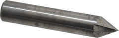 Accupro - 3/4" Diam 4 Flute Single End Solid Carbide Chamfer Mill - Eagle Tool & Supply