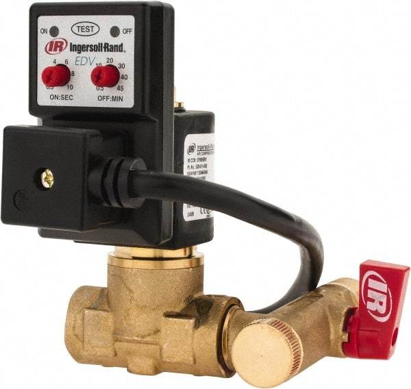 Ingersoll-Rand - Electronic Condensate Drain Valve - For Use with Type 30 Compressor - Eagle Tool & Supply