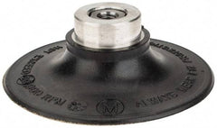 Standard Abrasives - 3" Diam Quick-Change Type R Disc Backing Pad - 1/4" Shank Diam, Medium Density, 20,000 RPM, Lockit Compatible - Eagle Tool & Supply