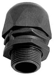 Murrplastik - 3/8" Trade, Nylon Compression Straight Liquidtight Conduit Connector - Noninsulated - Eagle Tool & Supply