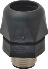 Murrplastik - 1/2" Trade, Nylon Compression Straight Liquidtight Conduit Connector - Noninsulated - Eagle Tool & Supply