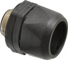 Murrplastik - 1" Trade, Nylon Compression Straight Liquidtight Conduit Connector - Noninsulated - Eagle Tool & Supply