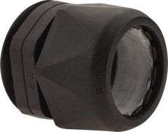 Murrplastik - 1-1/4" Trade, Nylon Compression Straight Liquidtight Conduit Connector - Noninsulated - Eagle Tool & Supply