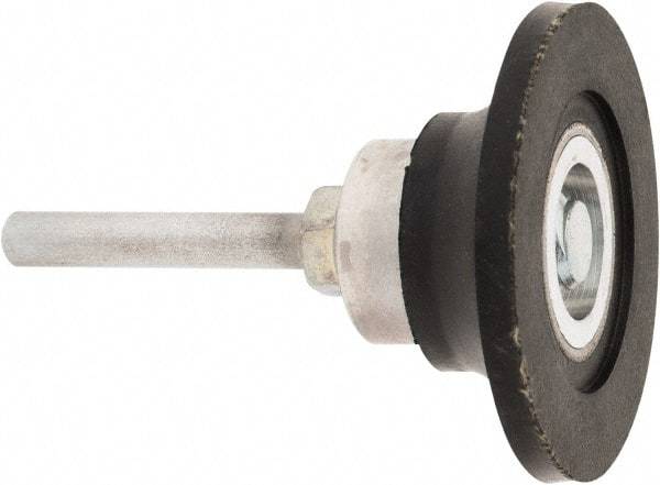 Standard Abrasives - 3" Diam Quick-Change Type S Disc Backing Pad - 1/4" Shank Diam, Medium Density, 20,000 RPM, SocAtt Compatible - Eagle Tool & Supply