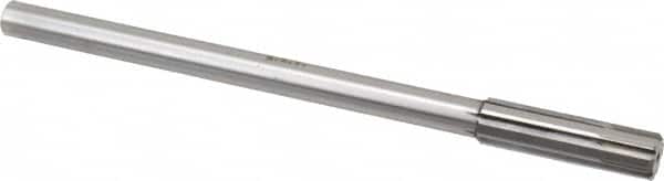 Made in USA - 0.54" Carbide-Tipped 6 Flute Chucking Reamer - Eagle Tool & Supply