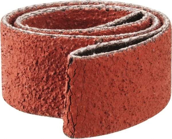 3M - 3/4" Wide x 20-1/2" OAL, 60 Grit, Ceramic Abrasive Belt - Ceramic, Medium, Coated, YF Weighted Cloth Backing, Wet/Dry, Series 777F - Eagle Tool & Supply