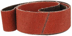 3M - 1" Wide x 30" OAL, 60 Grit, Ceramic Abrasive Belt - Ceramic, Medium, Coated, YF Weighted Cloth Backing, Wet/Dry, Series 777F - Eagle Tool & Supply