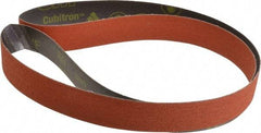 3M - 1-1/2" Wide x 60" OAL, 60 Grit, Ceramic Abrasive Belt - Ceramic, Medium, Coated, YF Weighted Cloth Backing, Wet/Dry, Series 777F - Eagle Tool & Supply