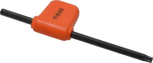 Kennametal - T15 Torx Drive, Flag Handle Driver for Indexable Tools - Eagle Tool & Supply