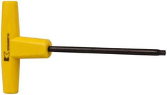 Kennametal - T25 Torx Drive, T Handle Driver for Indexable Slotting Cutter - Compatible with Cartridge Screws - Eagle Tool & Supply