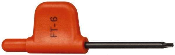 Kennametal - T6 Torx Drive, Flag Handle Driver for Indexable Tools - Compatible with Insert Screws - Eagle Tool & Supply