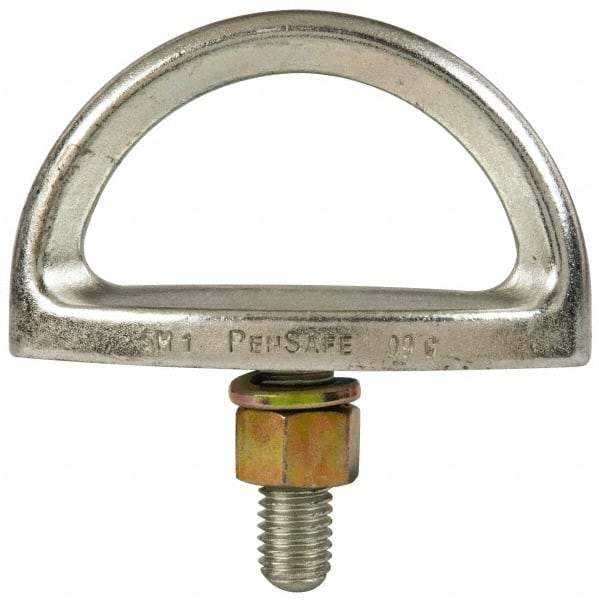 Miller - 1-1/4" Eye Length, Fixed D-Bolt Anchor - Steel - Eagle Tool & Supply