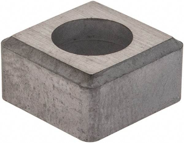 Walter - 1/2" Inscribed Circle, Square Shim for Indexables - 1/4" Thick, ISSN Shim Style, Negative Rake, Left Hand Cut - Eagle Tool & Supply