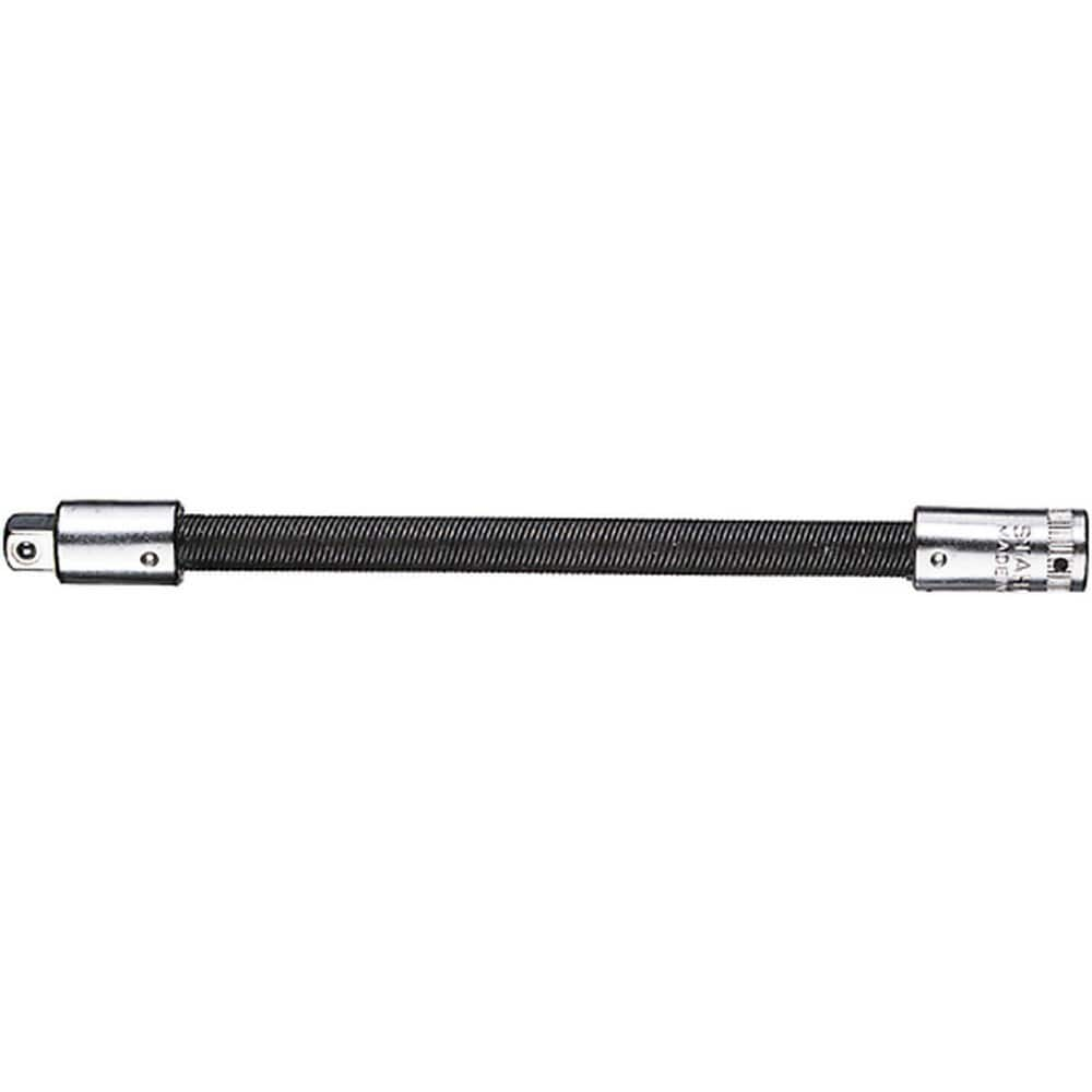 Socket Extensions; Extension Type: Flex; Drive Size: 1/4 in; Finish: Chrome-Plated; Overall Length (Inch): 6; Overall Length (Decimal Inch): 6.0000; Insulated: No; Non-sparking: No; Tether Style: Tether Capable; Overall Length: 6.00