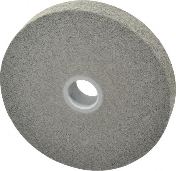 3M - 6" Diam, 1" Face Width, 1" Center Hole, Fine Grade, Silicon Carbide Deburring Wheel - Convolute, Hard Density 9 Grade, 6,000 RPM - Eagle Tool & Supply