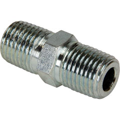 Enerpac - Hydraulic Hose Fittings & Couplings Type: Hex Nipple Hose Size: 1/4 - Eagle Tool & Supply
