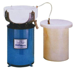 Bel-Air Finishing Supply - 1/10 hp, Vibratory Tumbler - Adjustable Amplitude, Flow Through Drain - Eagle Tool & Supply