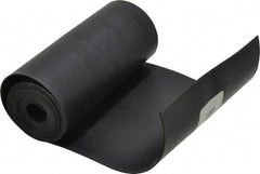 Made in USA - 1/32" Thick x 4" Wide x 60" Long, Neoprene Rubber Strip - Stock Length, 40 Shore A Durometer, 1,000 to 1,200 psi Tensile Strength, -40 to 212°F, Black - Eagle Tool & Supply