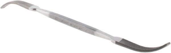 Grobet - 7" Riffler Precision Swiss Pattern File - Silversmith's Handle - Eagle Tool & Supply