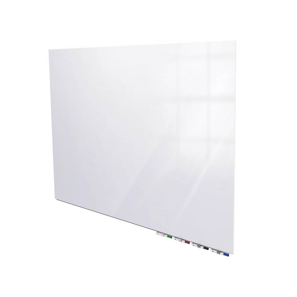 Ghent Aria Low Profile Magnetic Glass Whiteboard, 4'H x 10'W, Horizontal, White