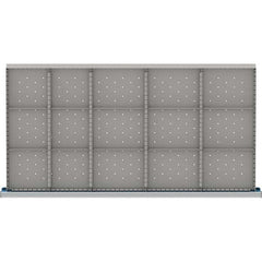 LISTA - 15-Compartment Drawer Divider Layout for 3.15" High Drawers - Eagle Tool & Supply