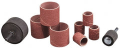 Made in USA - 120 Grit Aluminum Oxide Coated Spiral Band - Eagle Tool & Supply