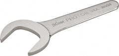 Proto - 50mm Standard Service Open End Wrench - 8-1/2" OAL, Single End, Satin Finish, 30° Head Angle - Eagle Tool & Supply