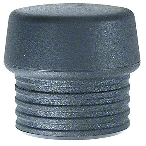 Split Head Mallet Face 2″ Med Soft Shore Hardness 45-D, Black, Latex Rubber - Eagle Tool & Supply
