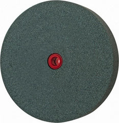 Norton - 60 Grit Silicon Carbide Bench & Pedestal Grinding Wheel - 10" Diam x 1-1/4" Hole x 1-1/2" Thick, 2485 Max RPM, I Hardness, Medium Grade , Vitrified Bond - Eagle Tool & Supply