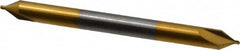 Hertel - #00 Plain Cut 60° Incl Angle Solid Carbide Combo Drill & Countersink - Eagle Tool & Supply