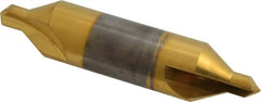 Hertel - #8 Plain Cut 60° Incl Angle Solid Carbide Combo Drill & Countersink - Eagle Tool & Supply