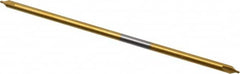 Hertel - #1 Plain Cut 60° Incl Angle Solid Carbide Combo Drill & Countersink - Eagle Tool & Supply