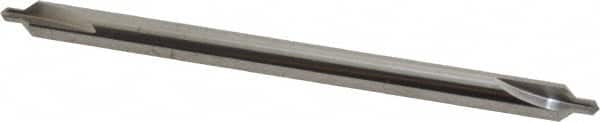 Hertel - #3 Plain Cut 82° Incl Angle Solid Carbide Combo Drill & Countersink - Eagle Tool & Supply