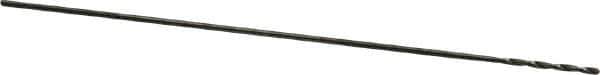Hertel - #79 118° Solid Carbide Jobber Drill - Bright Finish, Right Hand Cut, Spiral Flute, Straight Shank, 3/4" OAL, Standard Point - Eagle Tool & Supply