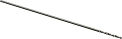 Hertel - #75 118° Solid Carbide Jobber Drill - Bright Finish, Right Hand Cut, Spiral Flute, Straight Shank, 7/8" OAL, Standard Point - Eagle Tool & Supply