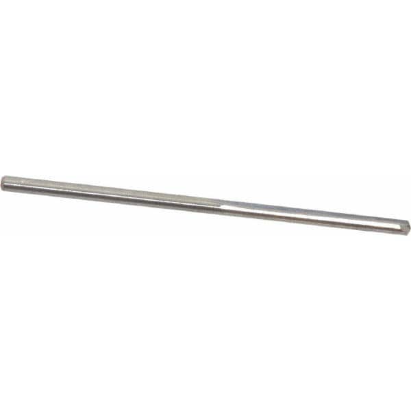 Hertel - #53, 0.0595", 140° Point, Solid Carbide Straight Flute Drill Bit - Eagle Tool & Supply