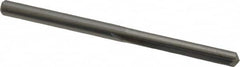 Hertel - #31, 0.12", 140° Point, Solid Carbide Straight Flute Drill Bit - Eagle Tool & Supply
