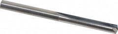 Hertel - #19, 0.166", 140° Point, Solid Carbide Straight Flute Drill Bit - Eagle Tool & Supply