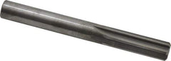 Hertel - Letter X Solid Carbide 6 Flute Chucking Reamer - Straight Flute, 0.397" Straight Shank, 1-1/4" Flute Length, 3-1/2" OAL - Eagle Tool & Supply