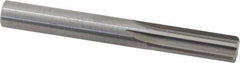 Hertel - Letter Z Solid Carbide 6 Flute Chucking Reamer - Straight Flute, 0.413" Straight Shank, 1-1/4" Flute Length, 3-1/2" OAL - Eagle Tool & Supply