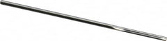 Hertel - #58 Solid Carbide 4 Flute Chucking Reamer - Eagle Tool & Supply
