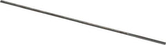 Hertel - #70 Solid Carbide 4 Flute Chucking Reamer - Straight Flute, 0.028" Straight Shank, 1/4" Flute Length, 1-1/2" OAL - Eagle Tool & Supply