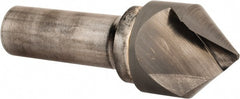 Hertel - 1-1/4" Head Diam, 3/4" Shank Diam, 1 Flute 90° Solid Carbide Countersink - Eagle Tool & Supply