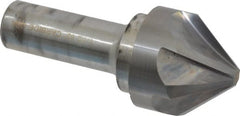 Hertel - 1-1/2" Head Diam, 3/4" Shank Diam, 6 Flute 82° Solid Carbide Countersink - Eagle Tool & Supply