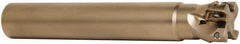 Seco - 1-1/2" Cut Diam, 0.669" Max Depth of Cut, 1-1/4" Shank Diam, 8.27" OAL, Indexable Square Shoulder End Mill - XO.X 1806.. Inserts, Cylindrical Shank, 90° Lead Angle, Through Coolant, Series Power Turbo - Eagle Tool & Supply