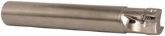 Seco - 1" Cut Diam, 0.433" Max Depth of Cut, 1" Shank Diam, 6.69" OAL, Indexable Square Shoulder End Mill - XO.X 1204.. Inserts, Cylindrical Shank, 90° Lead Angle, Through Coolant, Series Super Turbo - Eagle Tool & Supply